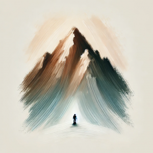 "Mountains are not conquered in a single step, but by the strength to keep climbing."