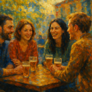 The Quiet Behind Pleasure