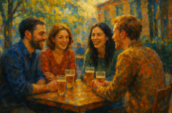 The Quiet Behind Pleasure